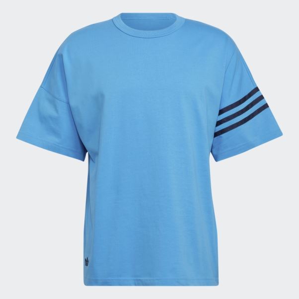 Tee Shirt Adidas Adicolor Neuclassics Bleu