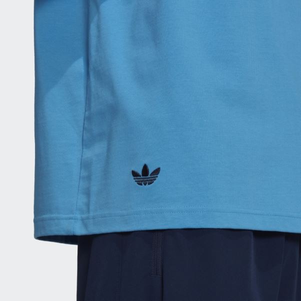 Tee Shirt Adidas Adicolor Neuclassics Bleu