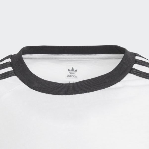 T-shirt 3 Bandes Adidas Blanc