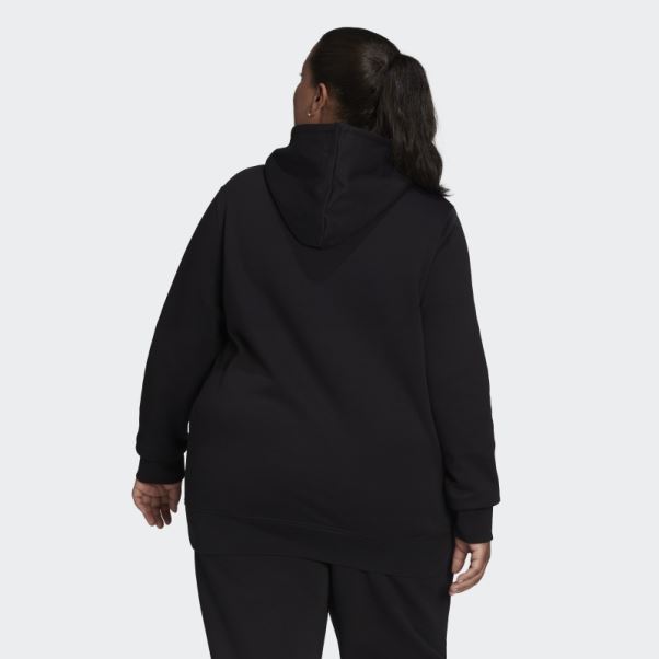 Sweat à Capuche Adicolor Essentials (grande Taille) Noir Adidas