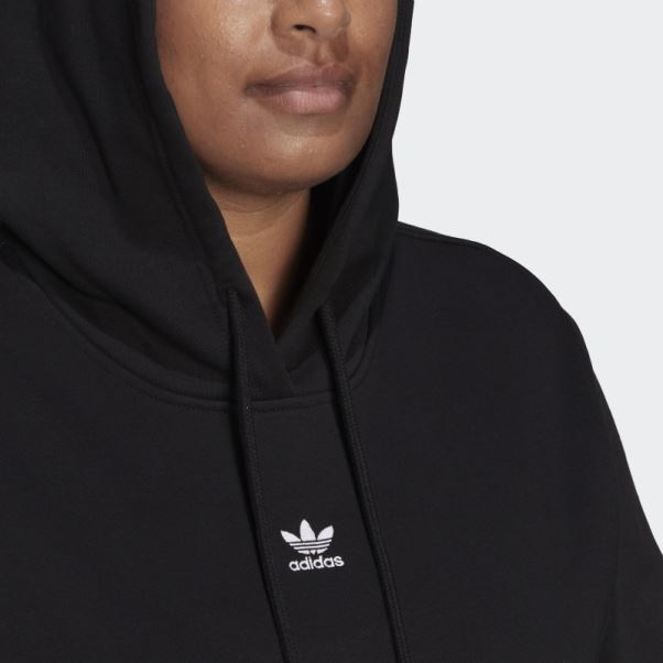 Sweat à Capuche Adicolor Essentials (grande Taille) Noir Adidas