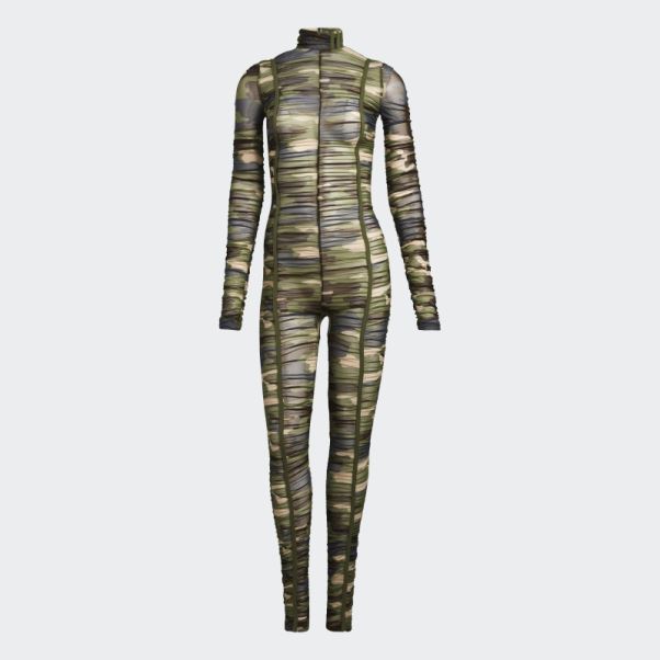 Aop Camo Froncé Catsuit Adidas