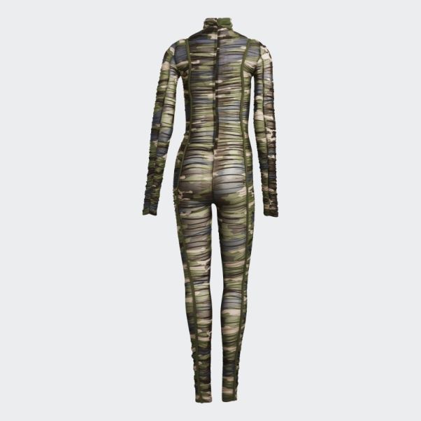 Aop Camo Froncé Catsuit Adidas