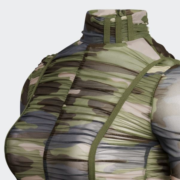 Combinaison Froncée Aop Camo Adidas