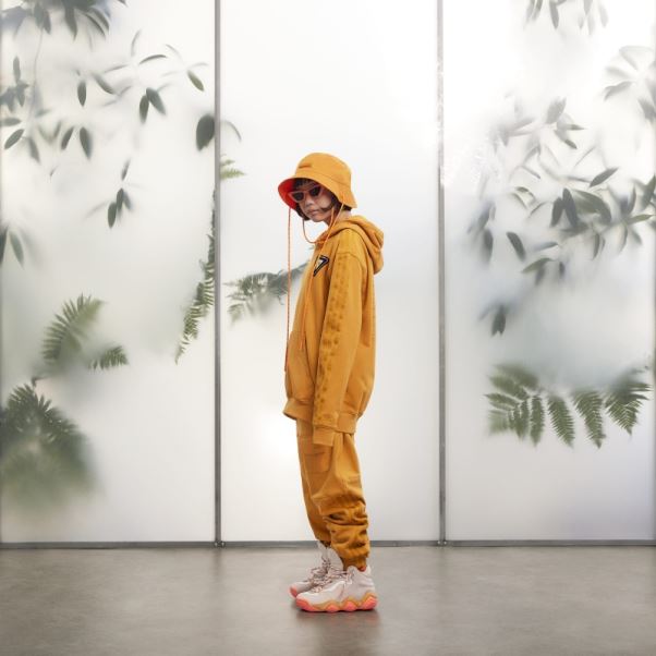 Sweat à Capuche Adidas Orange Focus