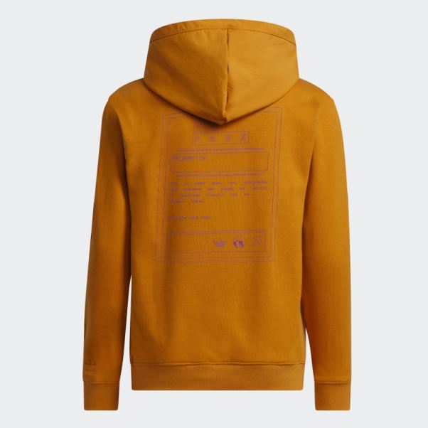 Sweat à Capuche Adidas Orange Focus