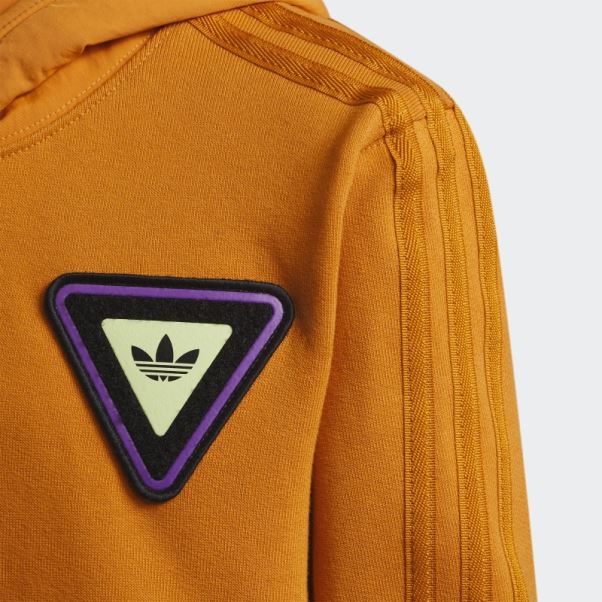 Sweat à Capuche Adidas Orange Focus