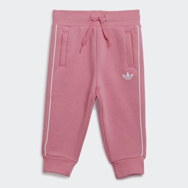 Ensemble Adicolor Crew Rose Adidas