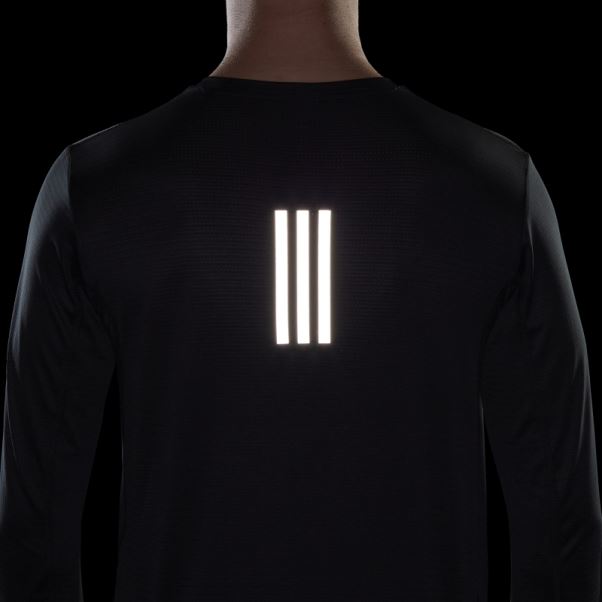 T-shirt à Manches Longues Own The Run Noir Adidas