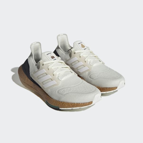 Teinte Blanche Ultraboost 22 Faite Avec Des Chaussures De La Nature Adidas