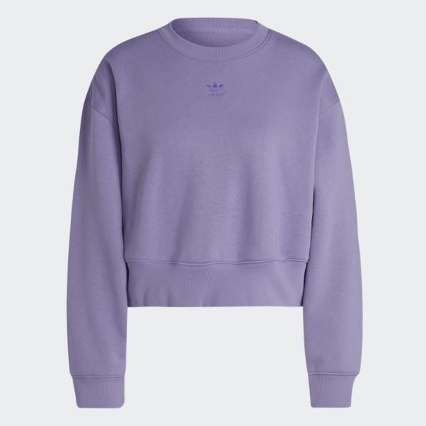 Sweat Adidas Lilas Adicolor Essentials Crew