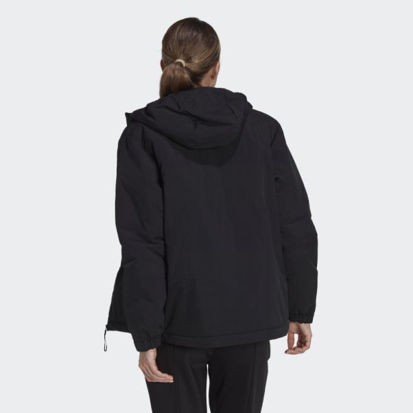 Veste à Capuche Isolée Adidas Bsc Strong Noir