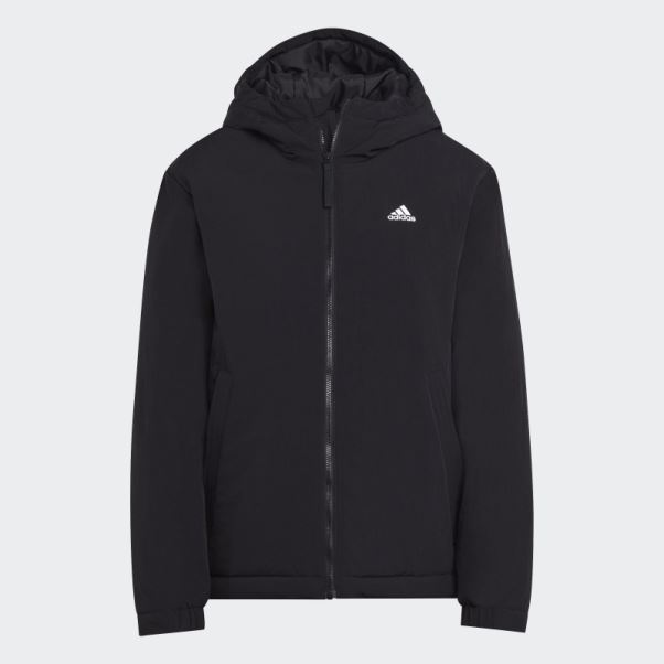 Veste à Capuche Isolée Adidas Bsc Strong Noir