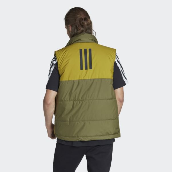 Veste Isolante 3 Bandes Adidas Olive
