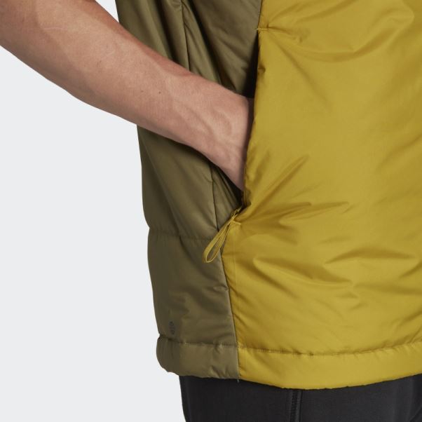 Veste Isolante 3 Bandes Adidas Olive