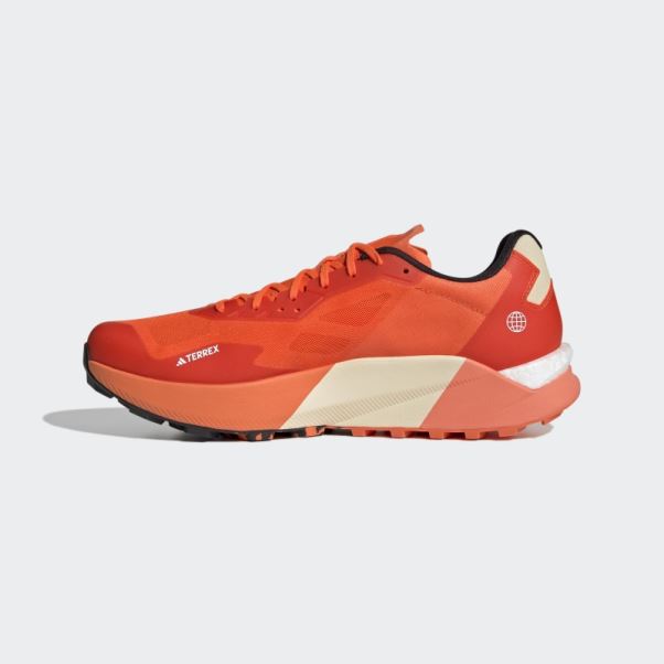 Chaussures De Course Adidas Terrex Agravic Ultra Trail Orange