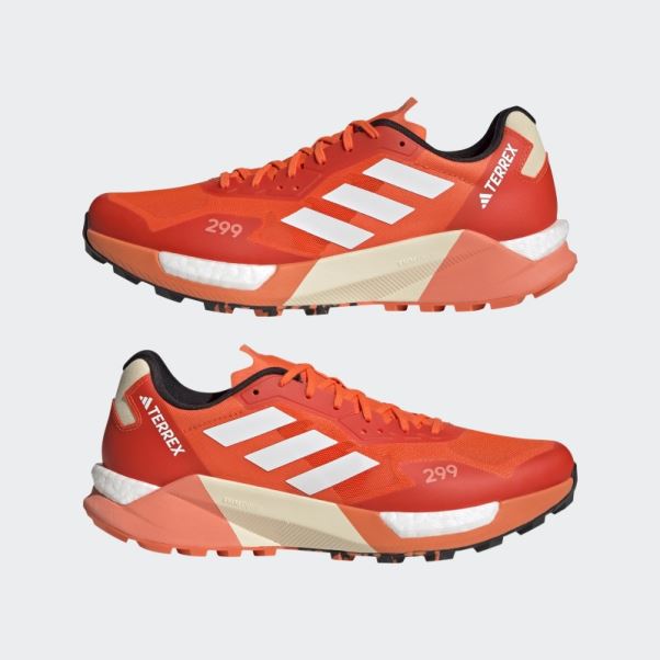 Chaussures De Course Adidas Terrex Agravic Ultra Trail Orange