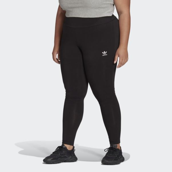Collants Adicolor Essentials Noirs (grande Taille) Adidas