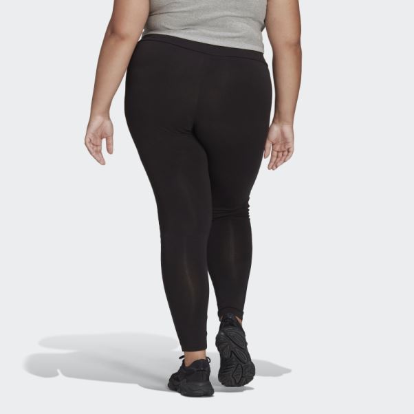 Collants Adicolor Essentials Noirs (grande Taille) Adidas