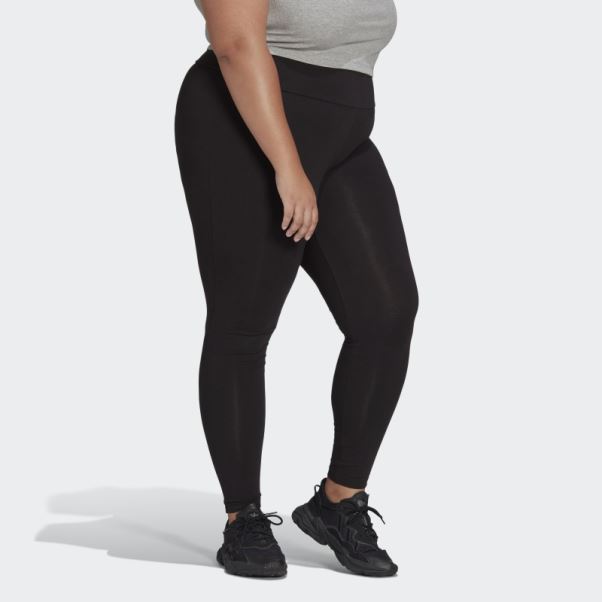 Collants Adicolor Essentials Noirs (grande Taille) Adidas
