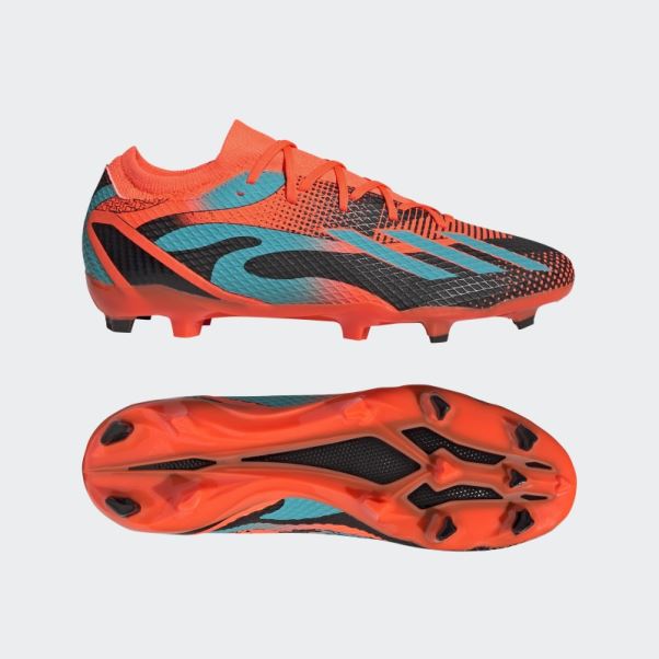 Chaussure X Speedportal Messi.3 Terrain Sec Adidas Orange
