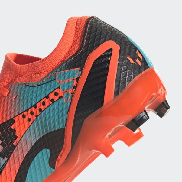 Adidas X Speedportal Messi.3 Chaussures De Sol Ferme Orange