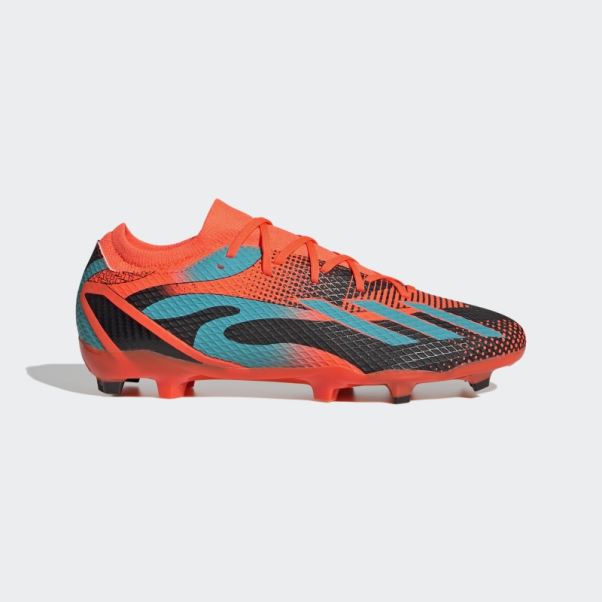 Adidas X Speedportal Messi.3 Chaussures De Sol Ferme Orange