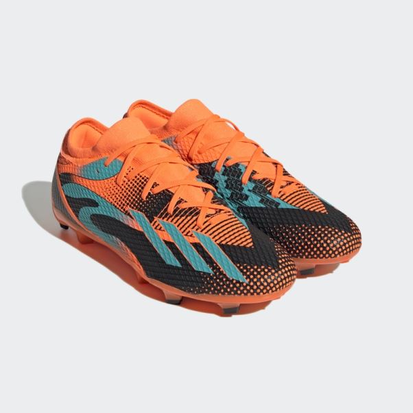 Adidas X Speedportal Messi.3 Chaussures De Sol Ferme Orange