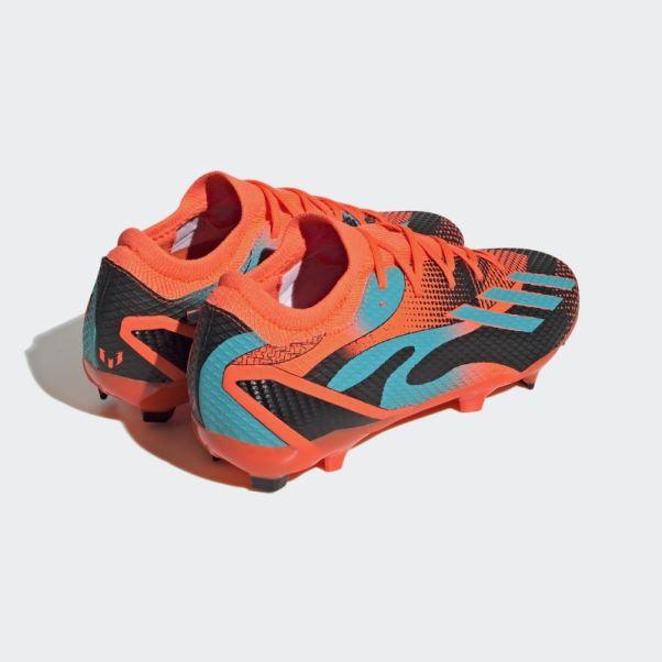 Adidas X Speedportal Messi.3 Chaussures De Sol Ferme Orange