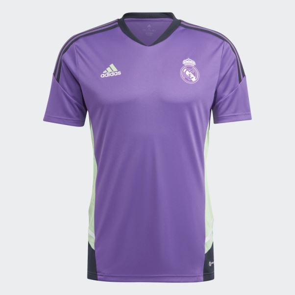 Maillot D'entrainement Adidas Real Madrid Condivo 22 Violet Mode