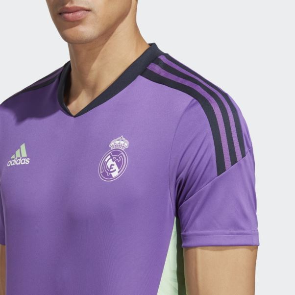 Maillot D'entrainement Adidas Real Madrid Condivo 22 Violet Mode