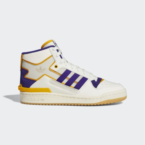 Adidas Forum Exhibition Mid Chaussures Violet