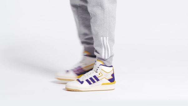 Adidas Forum Exhibition Mid Chaussures Violet