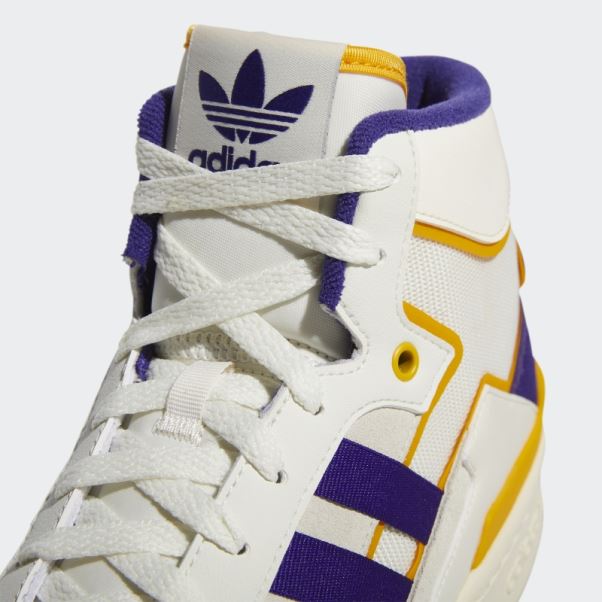 Adidas Forum Exhibition Mid Chaussures Violet