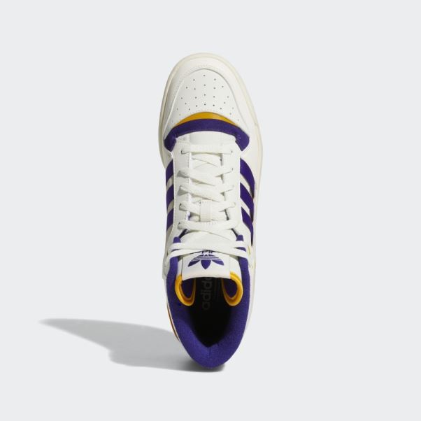 Adidas Forum Exhibition Mid Chaussures Violet