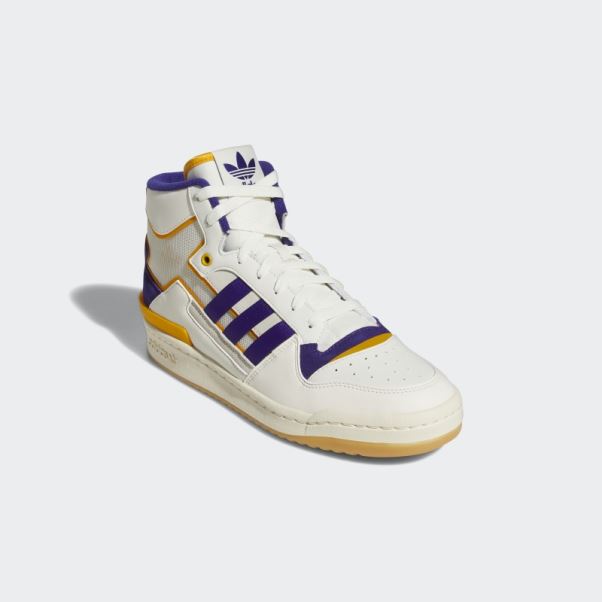 Adidas Forum Exhibition Mid Chaussures Violet