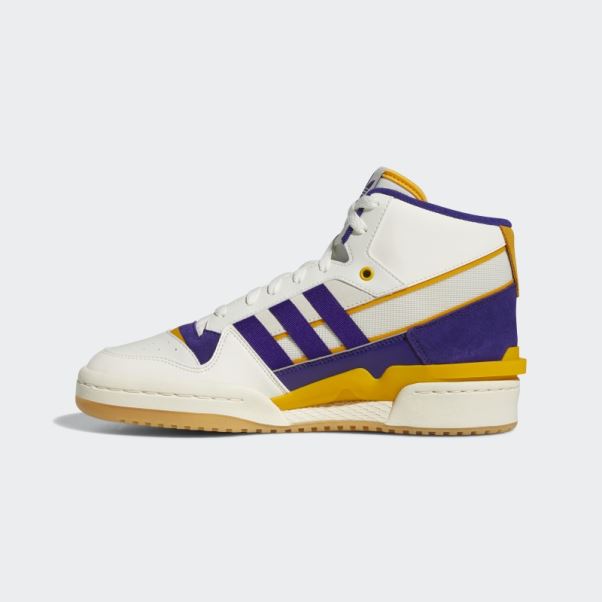 Adidas Forum Exhibition Mid Chaussures Violet
