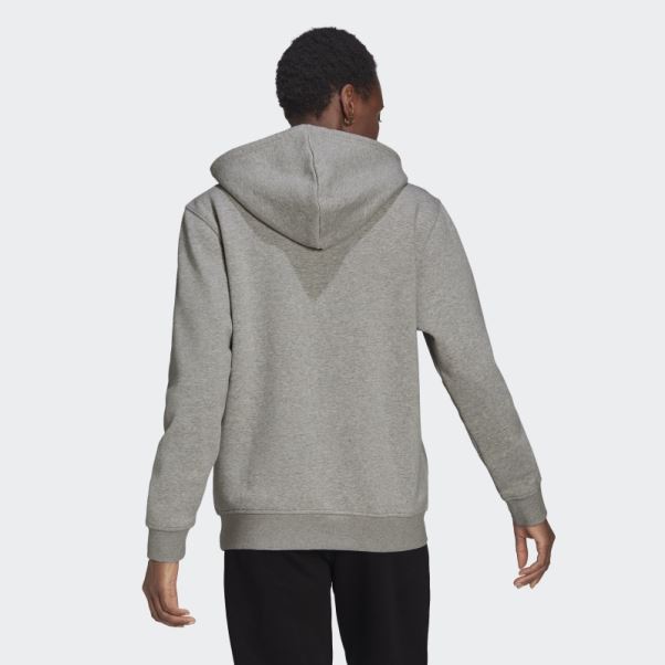 Sweat à Capuche Adidas Adicolor Essentials Gris Moyen