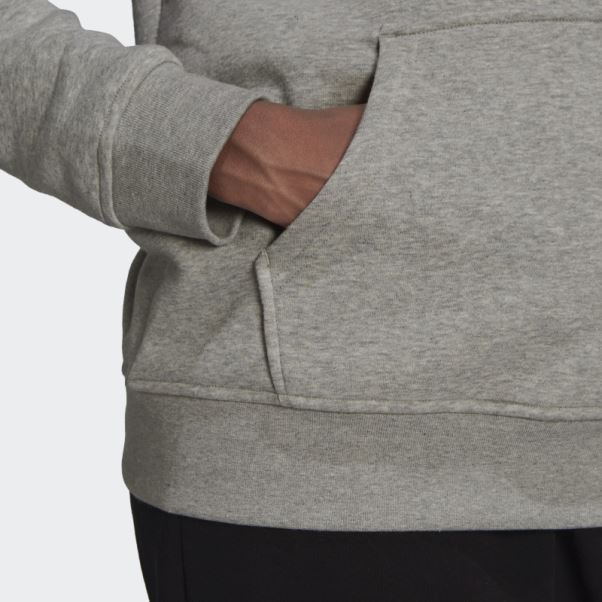 Sweat à Capuche Adidas Adicolor Essentials Gris Moyen