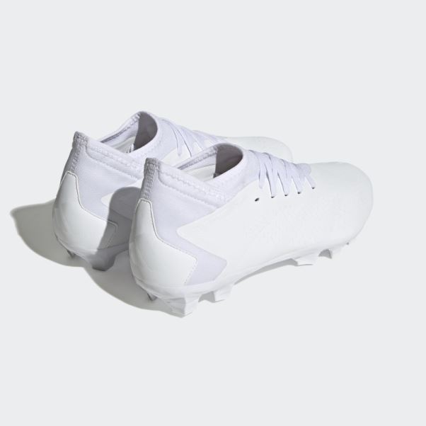 Predator Precision.3 Chaussures Multi-terrains Blanches Adidas
