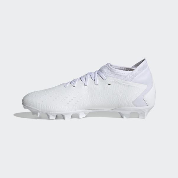 Predator Precision.3 Chaussures Multi-terrains Blanches Adidas