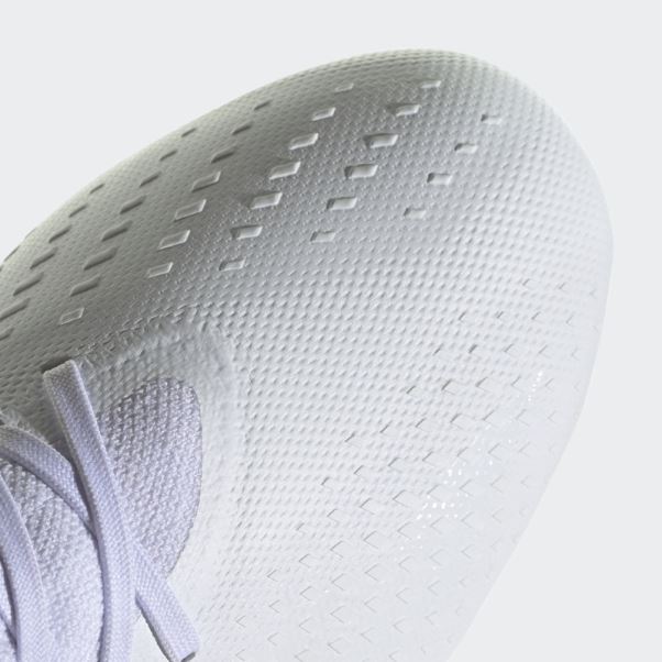 Predator Precision.3 Chaussures Multi-terrains Blanches Adidas