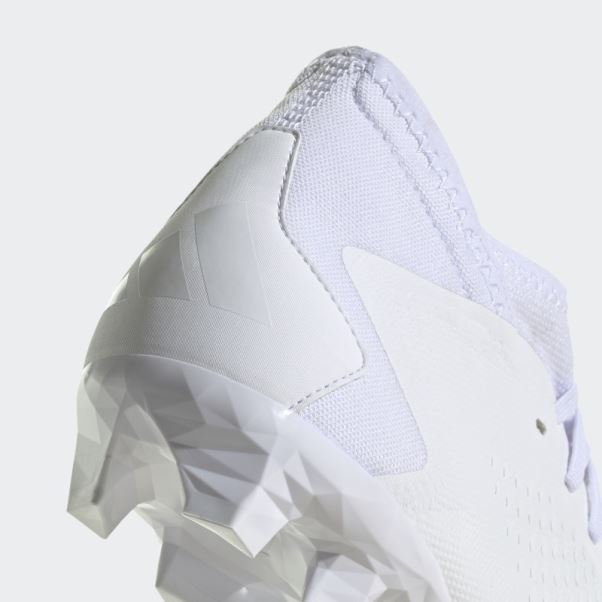 Predator Precision.3 Chaussures Multi-terrains Blanches Adidas