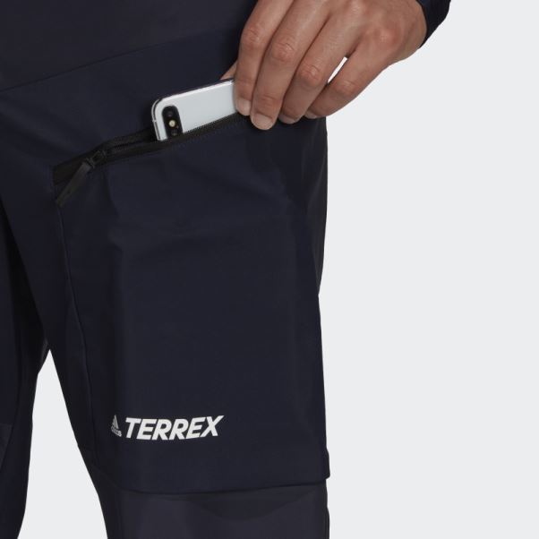Adidas Ink Terrex Skyclimb Shield Gore Pantalon De Survêtement Hybride Ski De Randonnée