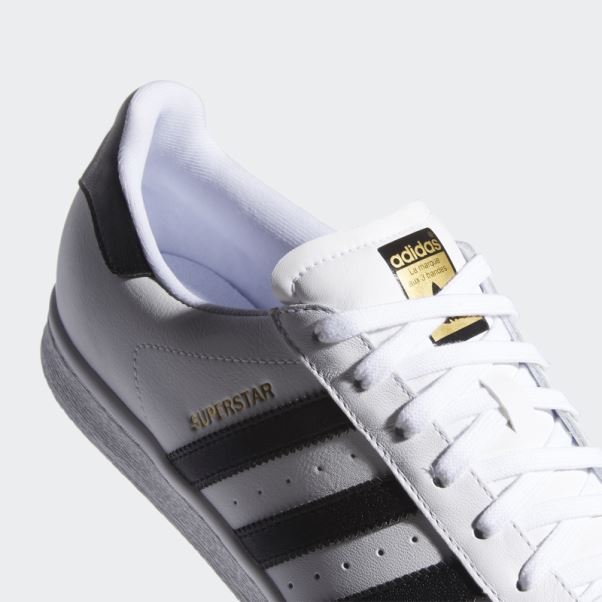 Adidas Golf Superstar Chaussures à Pointes Blanches