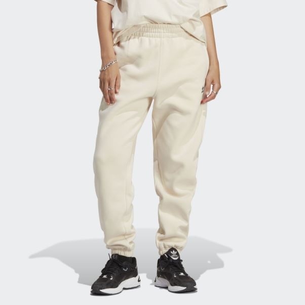 Pantalon De Jogging Polaire Essentials Blanc Adidas