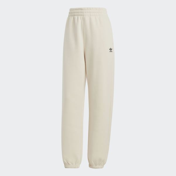 Pantalon De Jogging Polaire Essentials Blanc Adidas