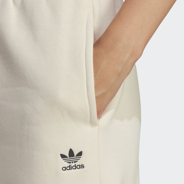 Pantalon De Jogging Polaire Essentials Blanc Adidas