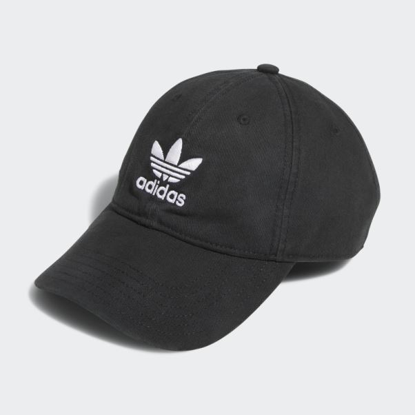Chapeau Strap-back Décontracté Noir Adidas