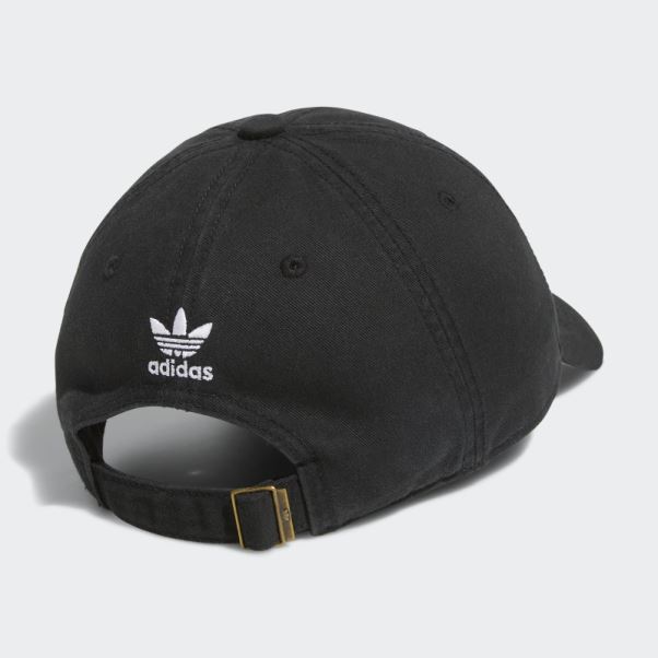 Chapeau Strap-back Décontracté Noir Adidas